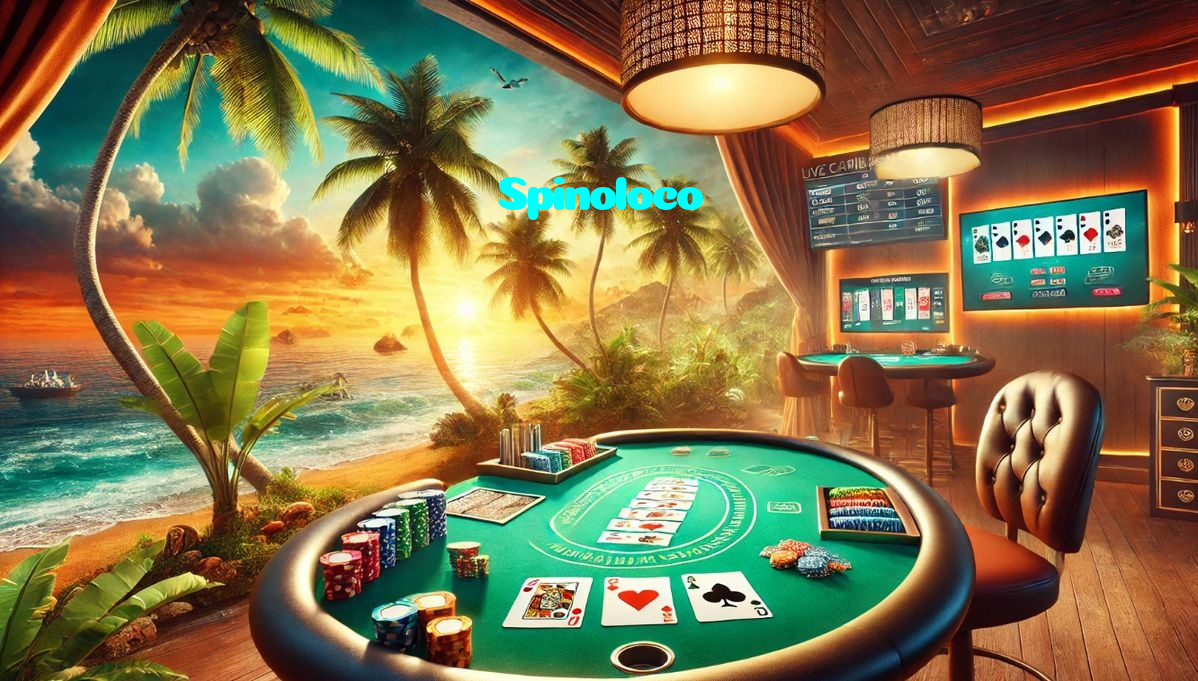 Spinoloco casino presented on mobile device in Pakistan with slots and live games